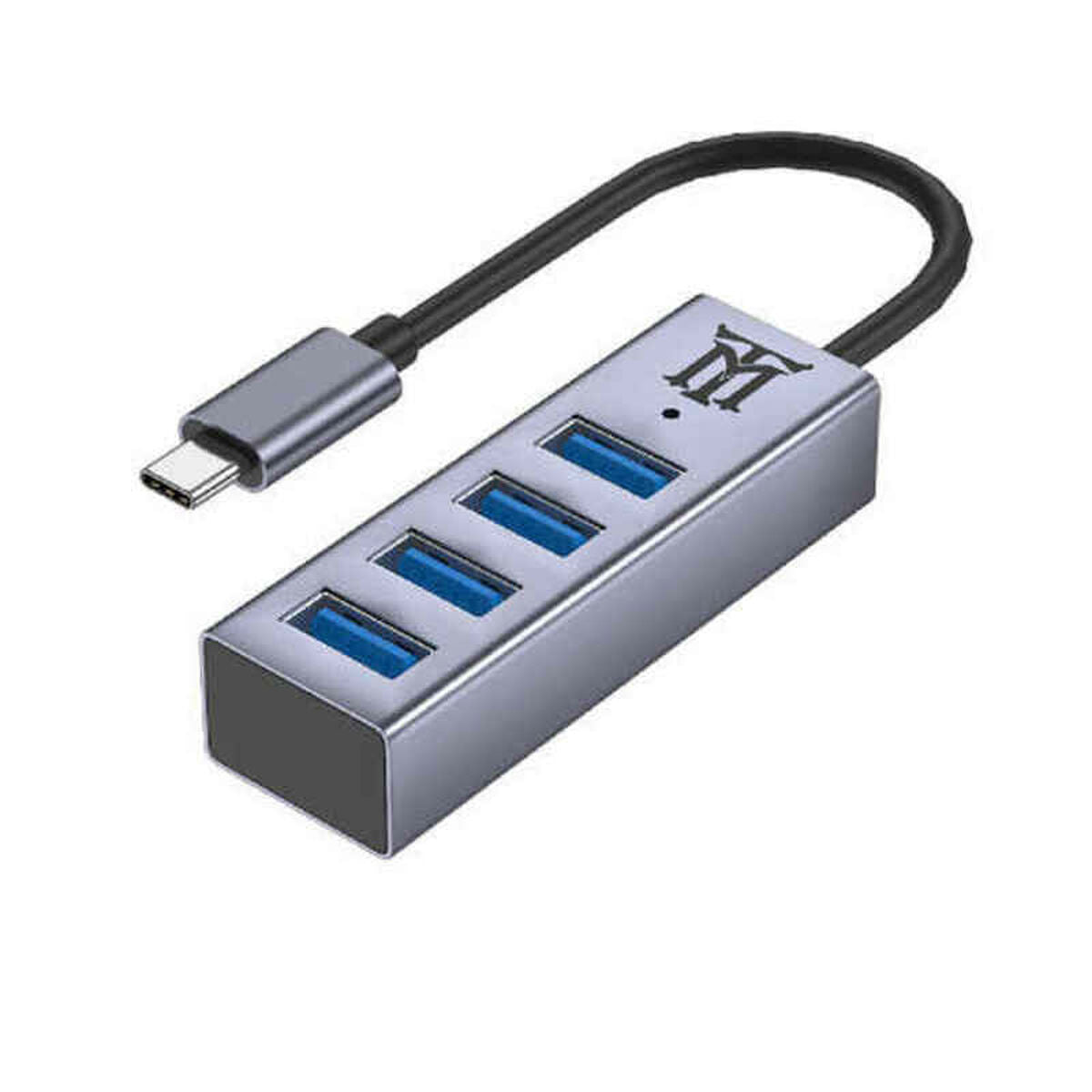 USB Hub Maillon Technologique MTHUB4, Maillon Technologique, Computing, Network devices, usb-hub-maillon-technologique-mthub4, Brand_Maillon Technologique, category-reference-2609, category-reference-2803, category-reference-2829, category-reference-t-19685, category-reference-t-19914, Condition_NEW, networks/wiring, Price_20 - 50, Teleworking, RiotNook