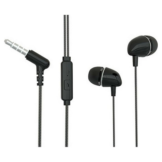 Headphones with Microphone TM Electron Black, TM Electron, Electronics, Mobile communication and accessories, headphones-with-microphone-tm-electron-black, Brand_TM Electron, category-reference-2609, category-reference-2642, category-reference-2847, category-reference-t-19653, category-reference-t-21312, category-reference-t-4036, category-reference-t-4037, computers / peripherals, Condition_NEW, entertainment, gadget, music, office, Price_20 - 50, telephones & tablets, Teleworking, RiotNook