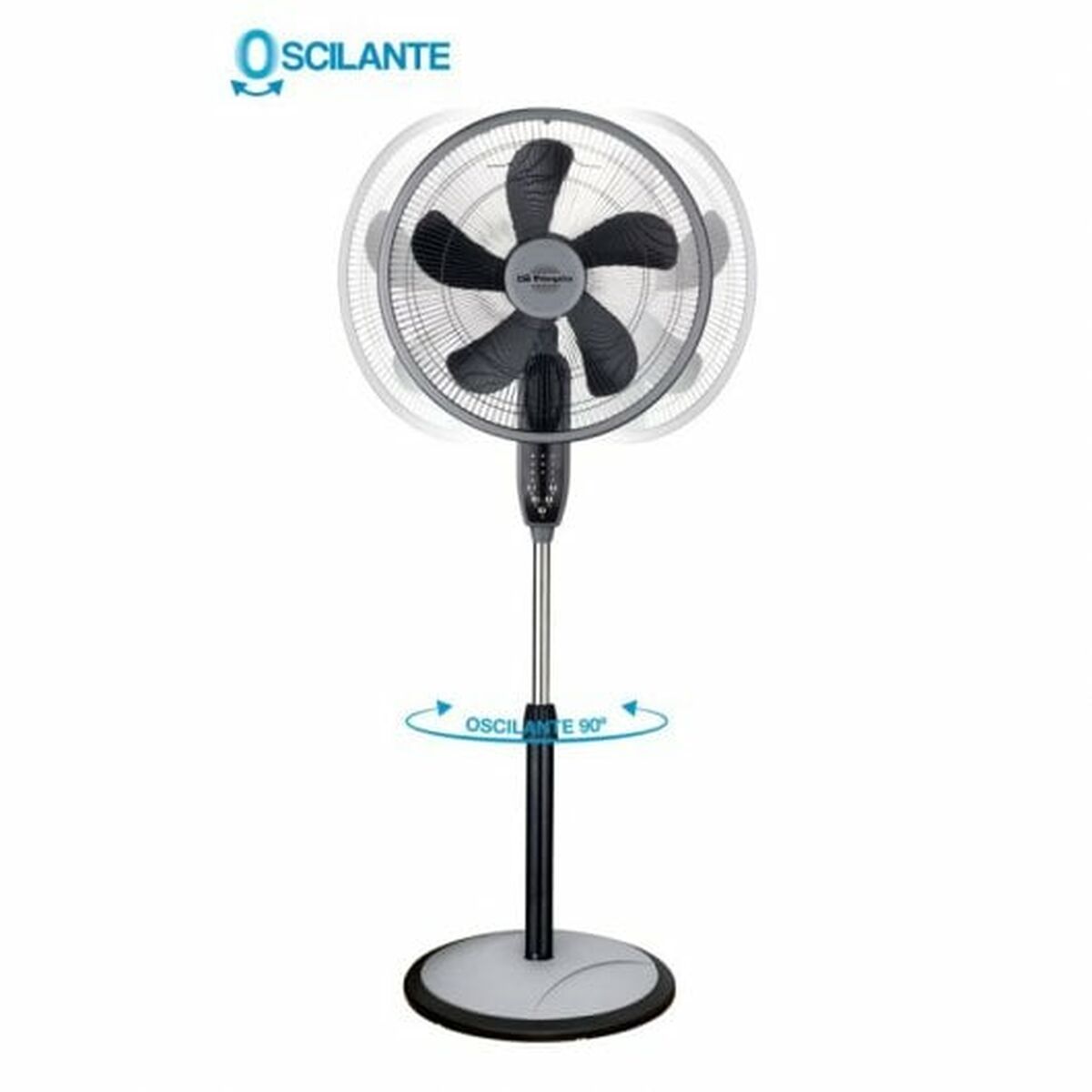 Freestanding Fan Orbegozo SF0246 55 W Black, Orbegozo, Home and cooking, Portable air conditioning, freestanding-fan-orbegozo-sf0246-55-w-black, Brand_Orbegozo, category-reference-2399, category-reference-2450, category-reference-2451, category-reference-t-19656, category-reference-t-21087, category-reference-t-25217, category-reference-t-29130, Condition_NEW, ferretería, Price_50 - 100, summer, RiotNook