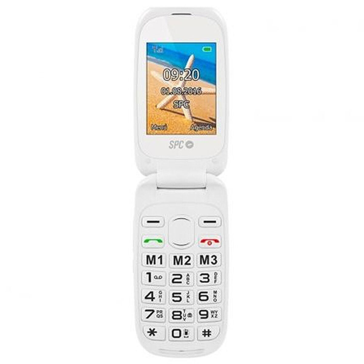 Mobile telephone for older adults SPC 2,4", SPC, Electronics, Mobile communication and accessories, mobile-telephone-for-older-adults-spc-2-4, :White, Brand_SPC, category-reference-2609, category-reference-2617, category-reference-2618, category-reference-t-19653, category-reference-t-4036, Colour_Black, Colour_White, Condition_NEW, entertainment, gadget, office, Price_50 - 100, telephones & tablets, Teleworking, wifi y bluetooth, RiotNook