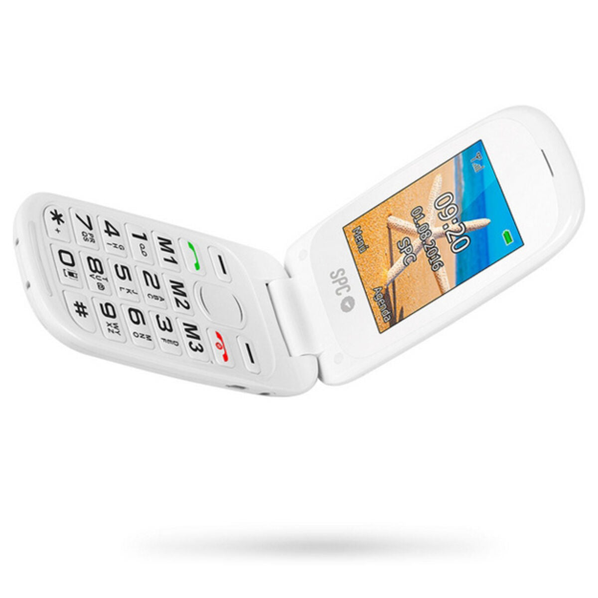 Mobile telephone for older adults SPC 2,4", SPC, Electronics, Mobile communication and accessories, mobile-telephone-for-older-adults-spc-2-4, :White, Brand_SPC, category-reference-2609, category-reference-2617, category-reference-2618, category-reference-t-19653, category-reference-t-4036, Colour_Black, Colour_White, Condition_NEW, entertainment, gadget, office, Price_50 - 100, telephones & tablets, Teleworking, wifi y bluetooth, RiotNook