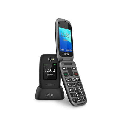 Mobile phone SPC Internet HARMONY 4G 2.4" Black, SPC Internet, Electronics, Mobile phones, mobile-phone-spc-internet-harmony-4g-2-4-black, Brand_SPC Internet, category-reference-2609, category-reference-2617, category-reference-2618, category-reference-t-19653, category-reference-t-19894, Condition_NEW, office, Price_50 - 100, telephones & tablets, Teleworking, wifi y bluetooth, RiotNook