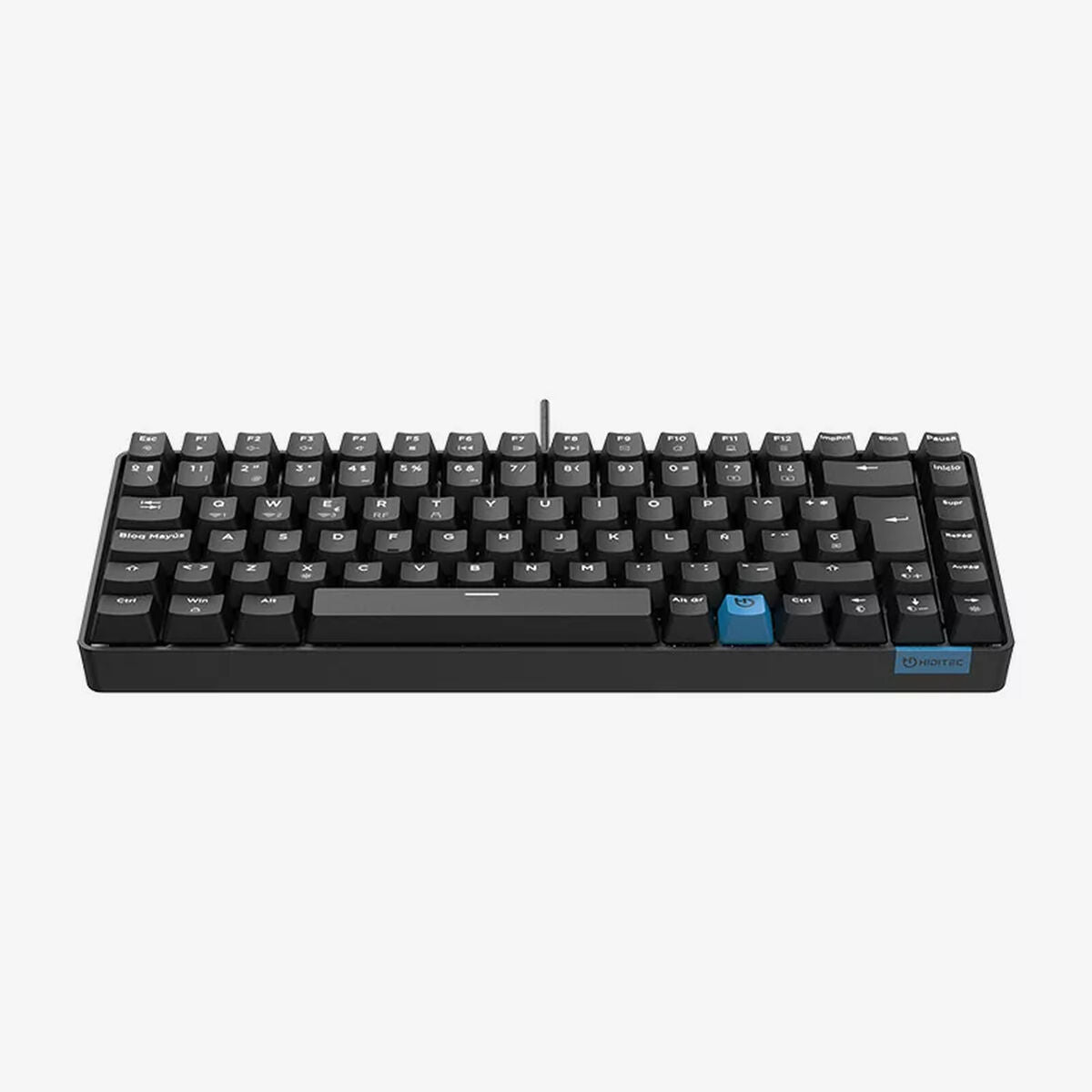 Keyboard Hiditec GKE010005 Black Spanish Qwerty QWERTY, Hiditec, Computing, Accessories, keyboard-hiditec-gke010005-black-spanish-qwerty-qwerty, Brand_Hiditec, category-reference-2609, category-reference-2642, category-reference-2646, category-reference-t-19685, category-reference-t-19908, category-reference-t-21353, category-reference-t-25628, computers / peripherals, Condition_NEW, office, Price_50 - 100, Teleworking, RiotNook