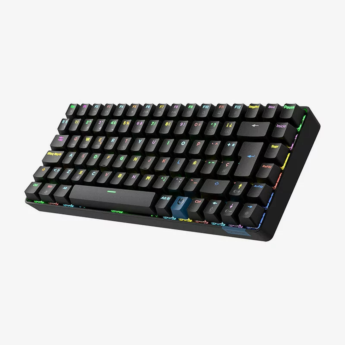 Keyboard Hiditec GKE010005 Black Spanish Qwerty QWERTY, Hiditec, Computing, Accessories, keyboard-hiditec-gke010005-black-spanish-qwerty-qwerty, Brand_Hiditec, category-reference-2609, category-reference-2642, category-reference-2646, category-reference-t-19685, category-reference-t-19908, category-reference-t-21353, category-reference-t-25628, computers / peripherals, Condition_NEW, office, Price_50 - 100, Teleworking, RiotNook