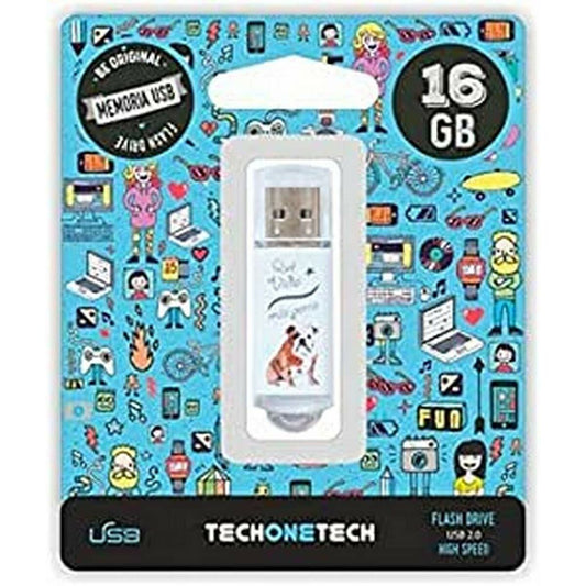 USB stick Tech One Tech TEC4009-16 16 GB, Tech One Tech, Computing, Data storage, usb-stick-tech-one-tech-tec4009-16-16-gb, Brand_Tech One Tech, category-reference-2609, category-reference-2803, category-reference-2817, category-reference-t-19685, category-reference-t-19909, category-reference-t-21355, category-reference-t-25636, computers / components, Condition_NEW, Price_20 - 50, Teleworking, RiotNook