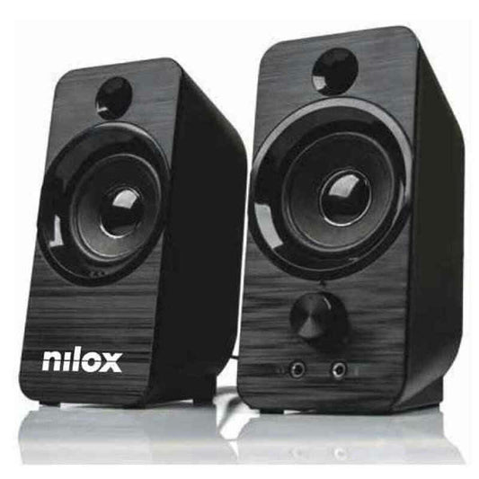 PC Speakers Nilox NXAPC02 6W Black, Nilox, Electronics, Radio communication, pc-speakers-nilox-nxapc02-6w-black-1, Brand_Nilox, category-reference-2609, category-reference-2637, category-reference-2882, category-reference-t-16442, category-reference-t-16443, category-reference-t-19653, cinema and television, Condition_NEW, entertainment, music, office, Price_20 - 50, RiotNook