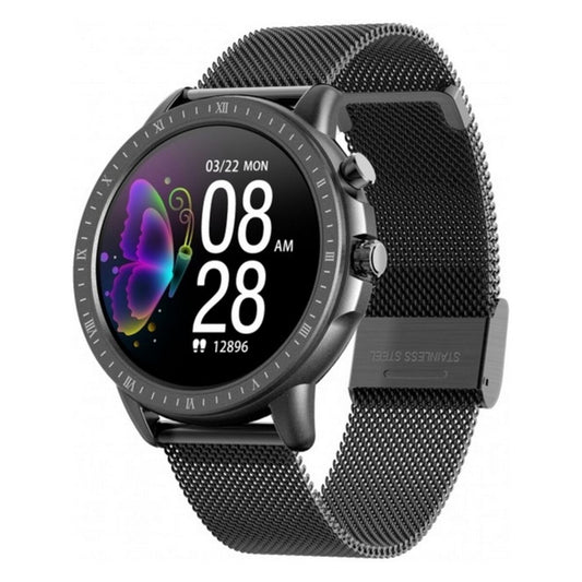 Smartwatch DCU 34157055 1,3" IP67 Black, DCU Tecnologic, Electronics, smartwatch-dcu-34157055-1-3-ip67-black, Brand_DCU Tecnologic, category-reference-2609, category-reference-2617, category-reference-2634, category-reference-t-19653, Condition_NEW, gadget, original gifts, Price_50 - 100, telephones & tablets, Teleworking, wifi y bluetooth, RiotNook