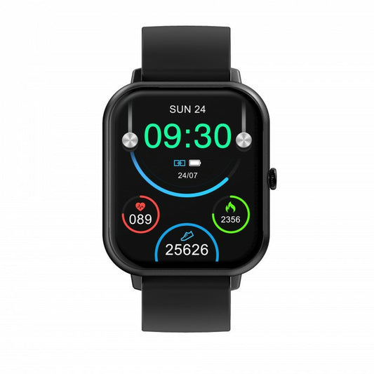 Smartwatch DCU CURVED GLASS PRO 1,83" Black, DCU Tecnologic, Electronics, smartwatch-dcu-curved-glass-pro-1-83-black, :Black, Brand_DCU Tecnologic, category-reference-2609, category-reference-2617, category-reference-2634, category-reference-t-19653, Condition_NEW, original gifts, Price_50 - 100, telephones & tablets, Teleworking, wifi y bluetooth, RiotNook