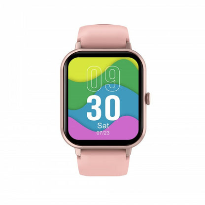 Smartwatch DCU CURVED GLASS PRO Pink, DCU Tecnologic, Electronics, smartwatch-dcu-curved-glass-pro-pink, :Pink, Brand_DCU Tecnologic, category-reference-2609, category-reference-2617, category-reference-2634, category-reference-t-19653, Condition_NEW, original gifts, Price_50 - 100, telephones & tablets, Teleworking, wifi y bluetooth, RiotNook