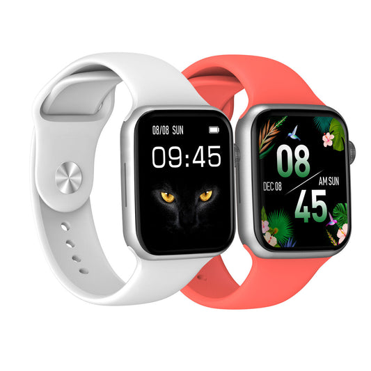 Smartwatch DCU COLORFUL 2 White Silver, DCU Tecnologic, Electronics, smartwatch-dcu-colorful-2-white-silver, :Red, :Silver, :White, Brand_DCU Tecnologic, category-reference-2609, category-reference-2617, category-reference-2634, category-reference-t-19653, Condition_NEW, original gifts, Price_50 - 100, telephones & tablets, Teleworking, wifi y bluetooth, RiotNook