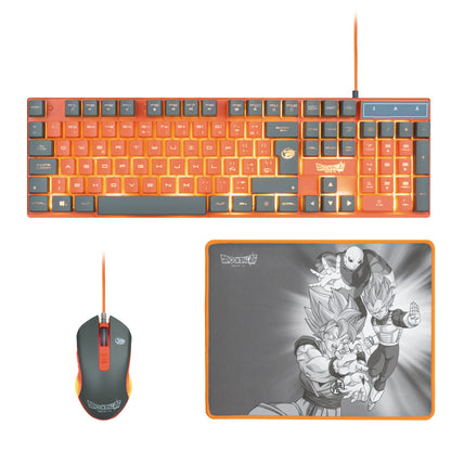 Pack Gaming FR-TEC Dragon Ball Spanish Qwerty, FR-TEC, Computing, Accessories, pack-gaming-fr-tec-dragon-ball-spanish-qwerty, :QWERTY, :Spanish, Brand_FR-TEC, category-reference-2609, category-reference-2642, category-reference-2646, category-reference-t-19685, category-reference-t-19908, category-reference-t-21353, computers / peripherals, Condition_NEW, office, Price_50 - 100, Teleworking, RiotNook