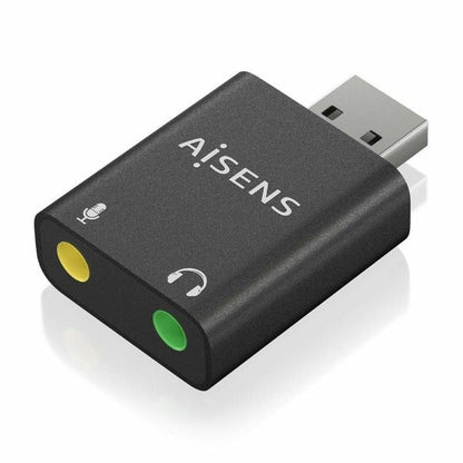 External Sound Card Aisens A106-0768, Aisens, Computing, Components, external-sound-card-aisens-a106-0768, Brand_Aisens, category-reference-2609, category-reference-2803, category-reference-2810, category-reference-t-19685, category-reference-t-19912, category-reference-t-21361, category-reference-t-25654, Condition_NEW, Price_20 - 50, Teleworking, RiotNook