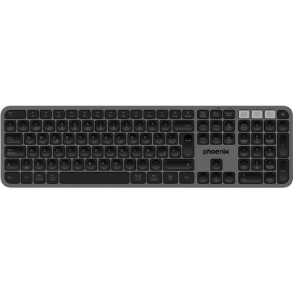 Bluetooth Keyboard Phoenix K300 Grey Spanish Qwerty, Phoenix, Computing, Accessories, bluetooth-keyboard-phoenix-k300-grey-spanish-qwerty, :QWERTY, :Spanish, Brand_Phoenix, category-reference-2609, category-reference-2642, category-reference-2646, category-reference-t-19685, category-reference-t-19908, category-reference-t-21353, category-reference-t-25628, computers / peripherals, Condition_NEW, office, Price_20 - 50, Teleworking, RiotNook