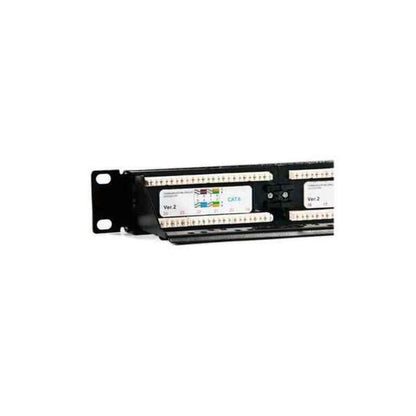 24-port UTP Category 6 Patch Panel 2LAN ARAP19C624UTP 19", 2LAN, Computing, Accessories, 24-port-utp-category-6-patch-panel-2lan-arap19c624utp-19, Brand_2LAN, category-reference-2609, category-reference-2803, category-reference-2828, category-reference-t-19685, category-reference-t-19908, Condition_NEW, furniture, networks/wiring, organisation, Price_50 - 100, Teleworking, RiotNook