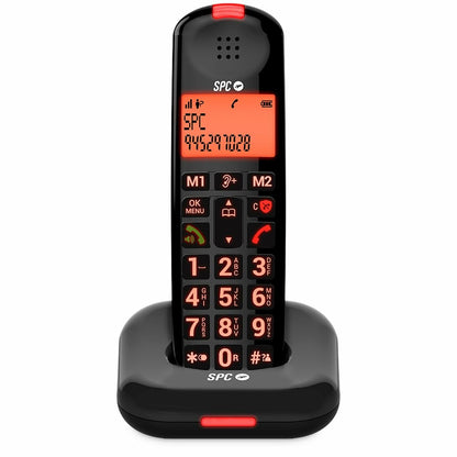 Landline Telephone SPC Black, SPC, Electronics, Landline telephones and accessories, landline-telephone-spc-black, Brand_SPC, category-reference-2609, category-reference-2617, category-reference-2619, category-reference-t-18372, category-reference-t-18382, category-reference-t-19653, Condition_NEW, office, Price_50 - 100, telephones & tablets, Teleworking, RiotNook