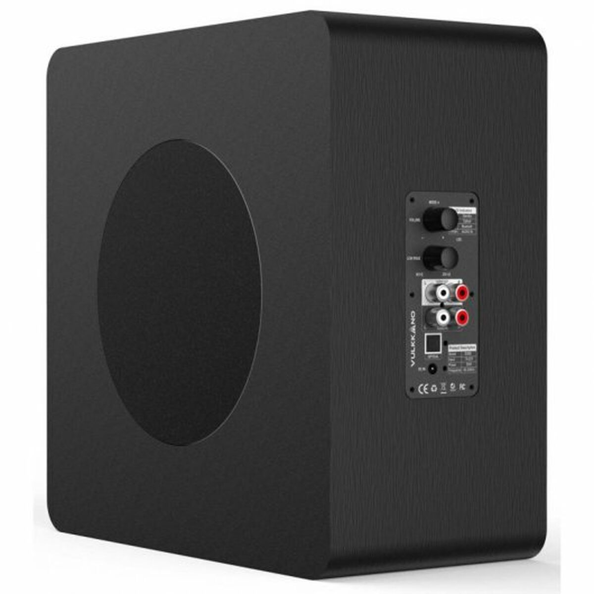 Subwoofer Vulkkano SUB6, Vulkkano, Electronics, Audio and Hi-Fi equipment, subwoofer-vulkkano-sub6, Brand_Vulkkano, category-reference-2609, category-reference-2637, category-reference-2882, category-reference-t-19653, category-reference-t-7441, category-reference-t-7442, category-reference-t-7451, cinema and television, Condition_NEW, entertainment, music, Price_100 - 200, Teleworking, RiotNook