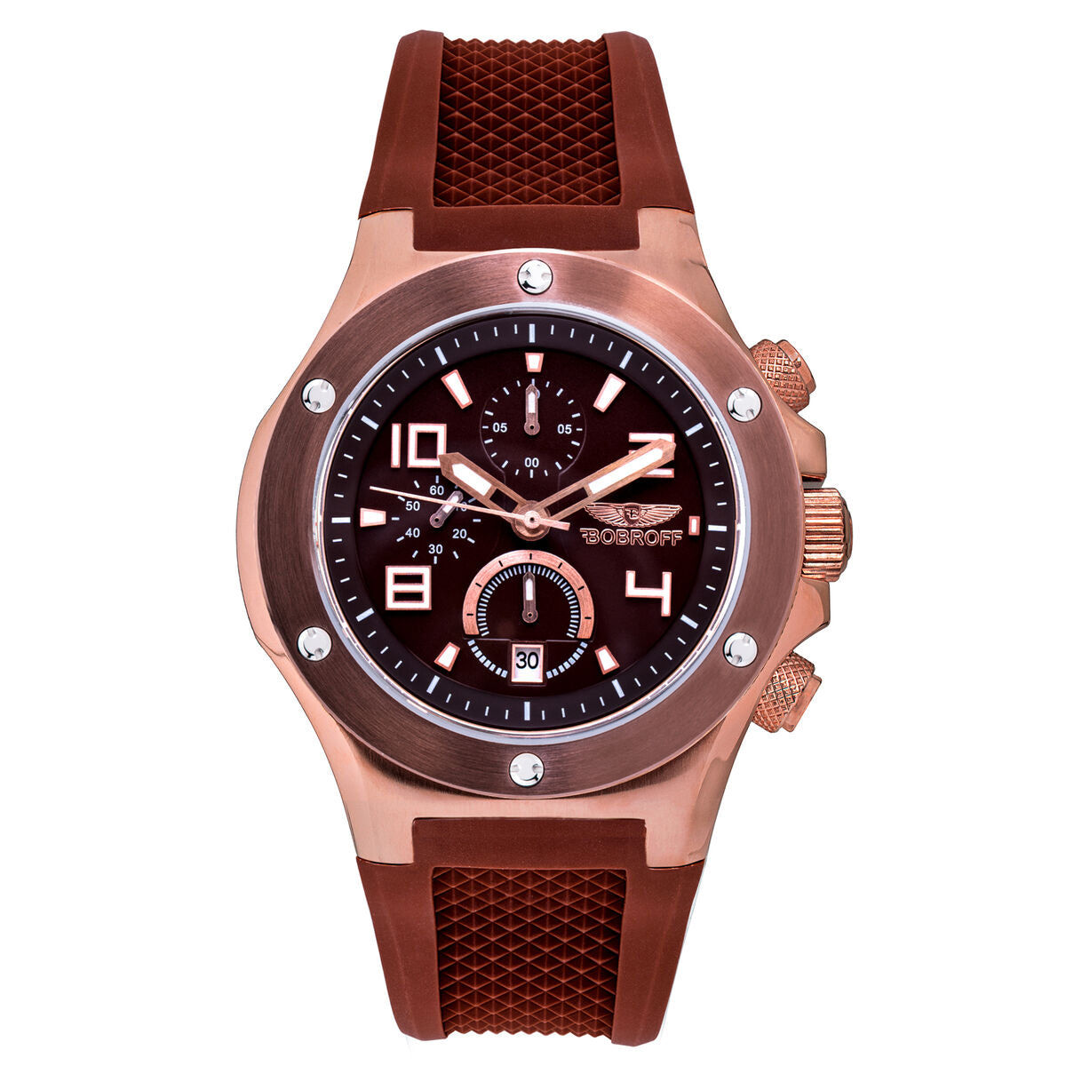 Men's Watch Bobroff BF1002M65 (Ø 43 mm), Bobroff, Watches, Men, mens-watch-bobroff-bf1002m65-o-43-mm, : Quartz Movement, Brand_Bobroff, category-reference-2570, category-reference-2635, category-reference-2994, category-reference-t-19667, category-reference-t-19724, Condition_NEW, fashion, gifts for men, original gifts, Price_100 - 200, RiotNook