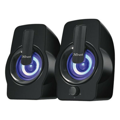 PC Speakers Trust Gemi RGB Black 6 W 12 W, Trust, Computing, Accessories, pc-speakers-trust-gemi-rgb-black-6-w-12-w, Brand_Trust, category-reference-2609, category-reference-2642, category-reference-2945, category-reference-t-19685, category-reference-t-19908, category-reference-t-21340, category-reference-t-25571, computers / peripherals, Condition_NEW, entertainment, music, office, Price_20 - 50, Teleworking, RiotNook