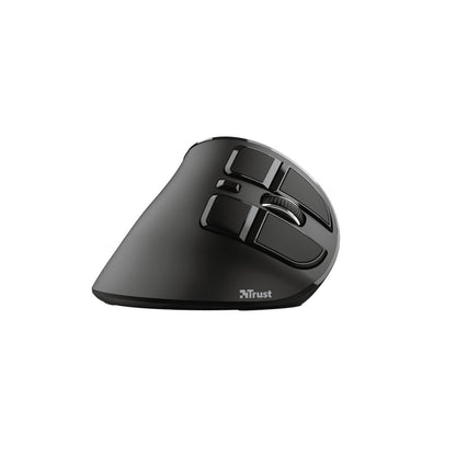 Wireless Mouse Trust Voxx Black Ergonomic Vertical Bluetooth Rechargeable, Trust, Computing, Accessories, wireless-mouse-trust-voxx-black-ergonomic-vertical-bluetooth-rechargeable, Brand_Trust, category-reference-2609, category-reference-2642, category-reference-2656, category-reference-t-19685, category-reference-t-19908, category-reference-t-21353, category-reference-t-25626, computers / peripherals, Condition_NEW, office, Price_50 - 100, Teleworking, RiotNook