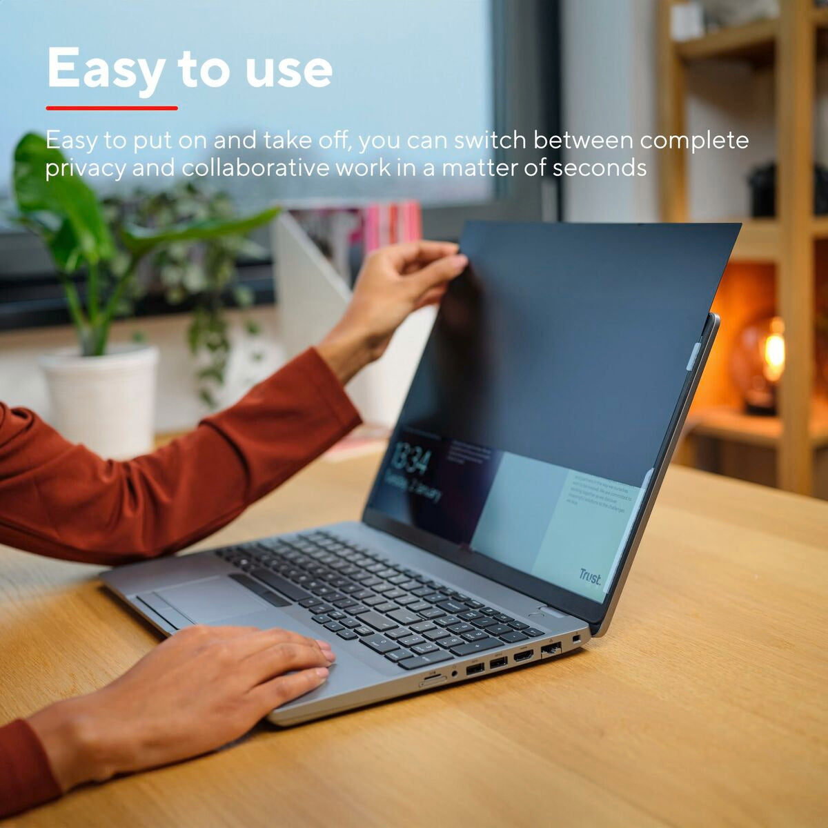 Privacy Filter for Monitor Trust 25195 15,6", Trust, Computing, Accessories, privacy-filter-for-monitor-trust-25195-15-6, Brand_Trust, category-reference-2609, category-reference-2642, category-reference-2644, category-reference-t-19685, category-reference-t-19908, category-reference-t-21342, category-reference-t-25581, computers / peripherals, Condition_NEW, office, Price_50 - 100, Teleworking, RiotNook