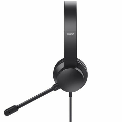 Headphones Trust HS-260 Black, Trust, Electronics, Mobile communication and accessories, headphones-trust-hs-260-black, Brand_Trust, category-reference-2609, category-reference-2642, category-reference-2847, category-reference-t-19653, category-reference-t-21312, category-reference-t-25535, category-reference-t-4036, category-reference-t-4037, computers / peripherals, Condition_NEW, entertainment, music, office, Price_50 - 100, telephones & tablets, Teleworking, RiotNook