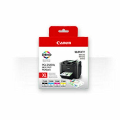 Original Ink Cartridge Canon PGI-2500XL C/M/Y/BK MAXIFY iB4050 XL Multicolour, Canon, Computing, Printers and accessories, original-ink-cartridge-canon-pgi-2500xl-c-m-y-bk-maxify-ib4050-xl-multicolour, Brand_Canon, category-reference-2609, category-reference-2642, category-reference-2874, category-reference-t-19685, category-reference-t-19911, category-reference-t-21377, category-reference-t-25688, Condition_NEW, office, Price_100 - 200, RiotNook