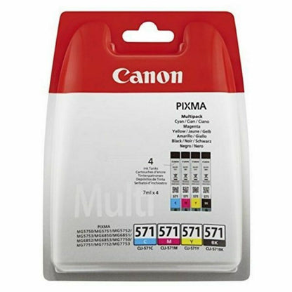 Original Ink Cartridge Canon CLI-571, Canon, Computing, Printers and accessories, original-ink-cartridge-canon-cli-571, Brand_Canon, category-reference-2609, category-reference-2642, category-reference-2874, category-reference-t-19685, category-reference-t-19911, category-reference-t-21377, category-reference-t-25688, Condition_NEW, office, Price_50 - 100, Teleworking, RiotNook