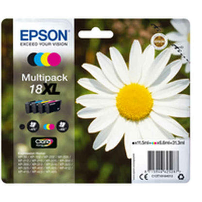 Original Ink Cartridge Epson 18XL Multicolour, Epson, Computing, Printers and accessories, original-ink-cartridge-epson-18xl-multicolour-1, Brand_Epson, category-reference-2609, category-reference-2642, category-reference-2874, category-reference-t-19685, category-reference-t-19911, category-reference-t-21377, category-reference-t-25688, Condition_NEW, office, Price_100 - 200, Teleworking, RiotNook