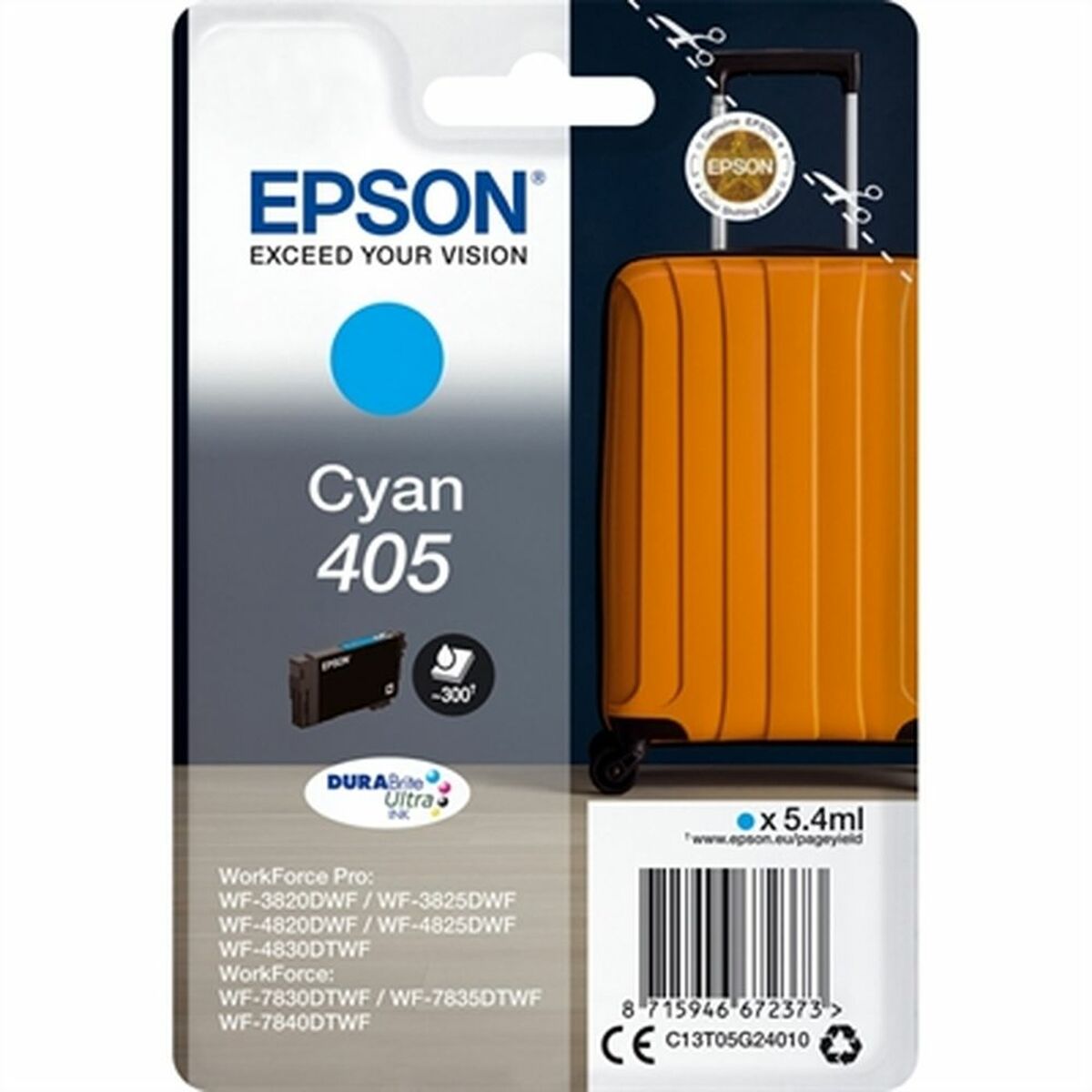 Original Ink Cartridge Epson 405, Epson, Computing, Printers and accessories, original-ink-cartridge-epson-405, Brand_Epson, category-reference-2609, category-reference-2642, category-reference-2874, category-reference-t-19685, category-reference-t-19911, category-reference-t-21377, category-reference-t-25688, Colour_Black, Colour_Cyan, Colour_Magenta, Colour_Yellow, Condition_NEW, office, Price_20 - 50, Teleworking, vuelta al cole, RiotNook