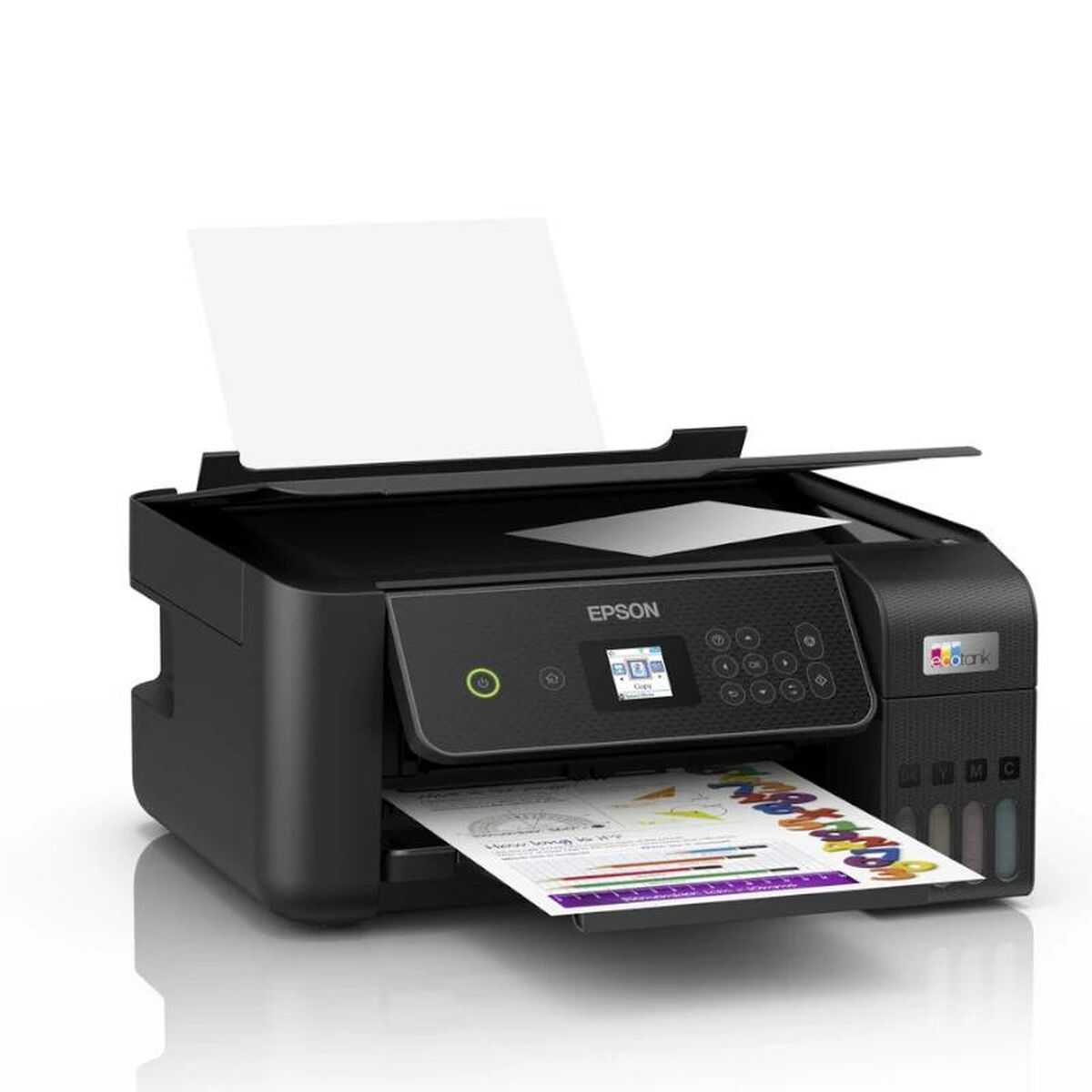 Multifunction Printer Epson ET-2870, Epson, Computing, Printers and accessories, multifunction-printer-epson-et-2870, :Inkjet Printers, :Multifunction Printer, Brand_Epson, category-reference-2609, category-reference-2642, category-reference-2645, category-reference-t-19685, category-reference-t-19911, category-reference-t-21378, category-reference-t-25692, computers / peripherals, Condition_NEW, office, Price_200 - 300, Teleworking, RiotNook