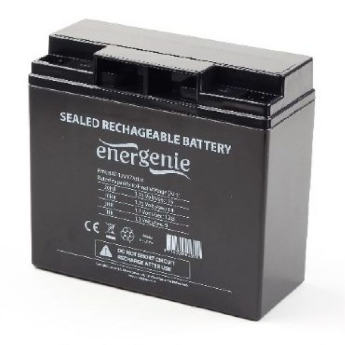 Battery for Uninterruptible Power Supply System UPS GEMBIRD BAT-12V17AH/4 12 V, GEMBIRD, Computing, Accessories, battery-for-uninterruptible-power-supply-system-ups-gembird-bat-12v17ah-4-12-v, Brand_GEMBIRD, category-reference-2609, category-reference-2642, category-reference-2845, category-reference-t-19685, category-reference-t-19908, category-reference-t-21341, computers / peripherals, Condition_NEW, office, Price_50 - 100, Teleworking, RiotNook