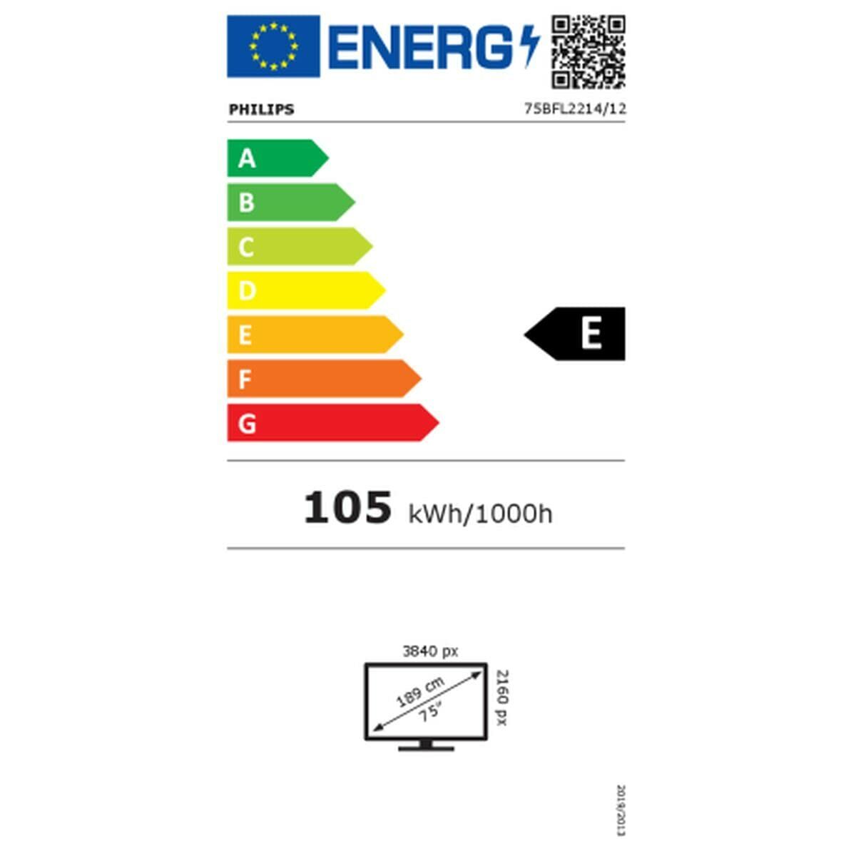 Monitor Videowall Philips 75BFL2214/12 75" Full HD 4K Ultra HD, Philips, Computing, monitor-videowall-philips-75bfl2214-12-full-hd-75-led, :Ultra HD, Brand_Philips, category-reference-2609, category-reference-2642, category-reference-2644, category-reference-t-19685, computers / peripherals, Condition_NEW, office, Price_+ 1000, Teleworking, RiotNook