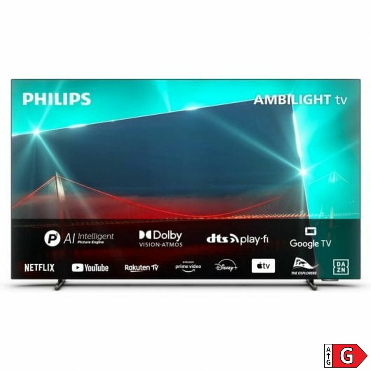 Smart TV Philips 65OLED718/12 65" 4K Ultra HD OLED, Philips, Electronics, TV, Video and home cinema, smart-tv-philips-65oled718-12-65-4k-ultra-hd-oled, Brand_Philips, category-reference-2609, category-reference-2625, category-reference-2931, category-reference-t-18805, category-reference-t-19653, cinema and television, Condition_NEW, entertainment, Price_+ 1000, RiotNook