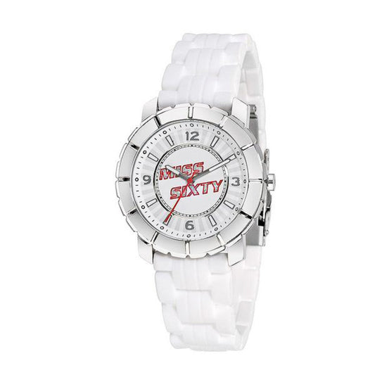 Ladies' Watch Miss Sixty SIJ004 (Ø 40 mm), Miss Sixty, Watches, Women, ladies-watch-miss-sixty-sij004-o-40-mm, : Quartz Movement, :Silver, Brand_Miss Sixty, category-reference-2570, category-reference-2635, category-reference-2995, category-reference-t-19667, category-reference-t-19725, Condition_NEW, fashion, gifts for women, original gifts, Price_50 - 100, RiotNook