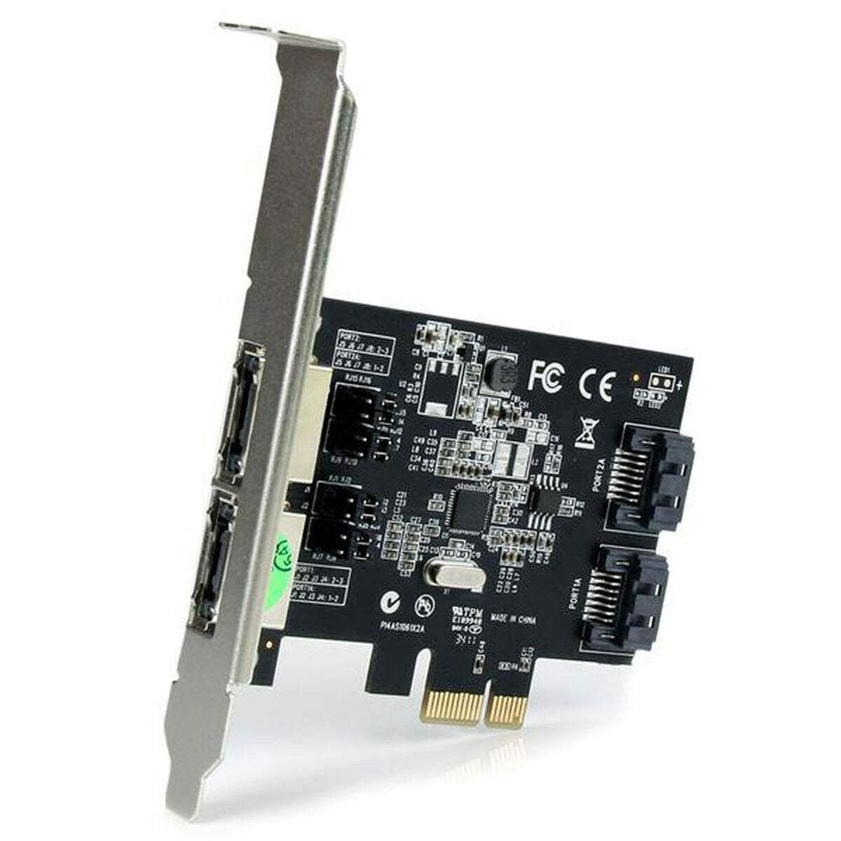 PCI Card Startech PEXESAT322I, Startech, Computing, Components, pci-card-startech-pexesat322i, Brand_Startech, category-reference-2609, category-reference-2803, category-reference-2811, category-reference-t-19685, category-reference-t-19912, category-reference-t-21360, category-reference-t-25662, computers / components, Condition_NEW, Price_50 - 100, Teleworking, RiotNook