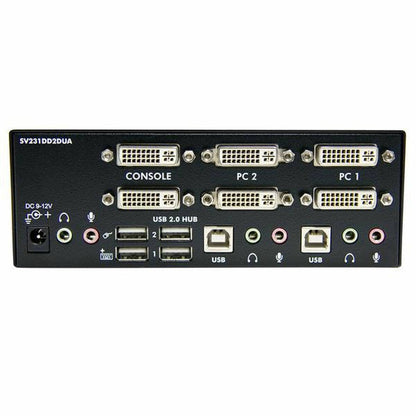 2-Port KVM Switch Startech SV231DD2DUA, Startech, Computing, Components, 2-port-kvm-switch-startech-sv231dd2dua, Brand_Startech, category-reference-2609, category-reference-2831, category-reference-2832, Condition_NEW, networks/wiring, Price_200 - 300, RiotNook