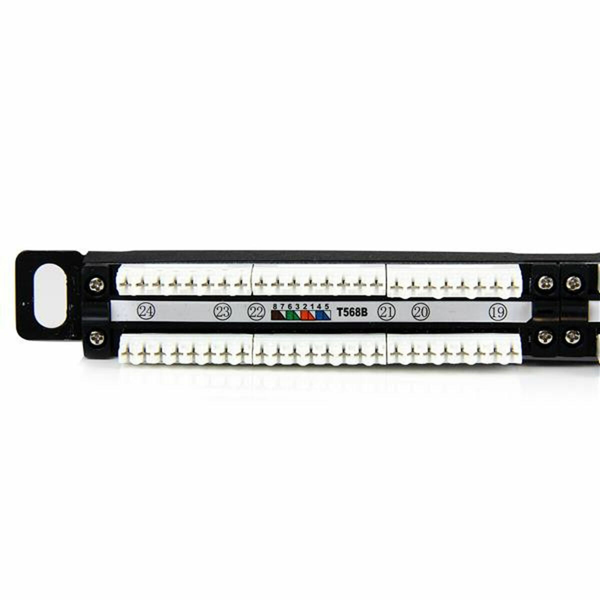 24-port UTP Category 5e Patch Panel Startech PANELHU24, Startech, Computing, Network devices, 24-port-utp-category-5e-patch-panel-startech-panelhu24, Brand_Startech, category-reference-2609, category-reference-2803, category-reference-2827, category-reference-t-19685, category-reference-t-19914, Condition_NEW, networks/wiring, Price_50 - 100, Teleworking, RiotNook