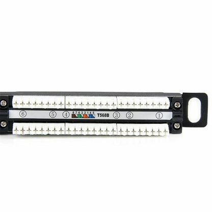 24-port UTP Category 5e Patch Panel Startech PANELHU24, Startech, Computing, Network devices, 24-port-utp-category-5e-patch-panel-startech-panelhu24, Brand_Startech, category-reference-2609, category-reference-2803, category-reference-2827, category-reference-t-19685, category-reference-t-19914, Condition_NEW, networks/wiring, Price_50 - 100, Teleworking, RiotNook