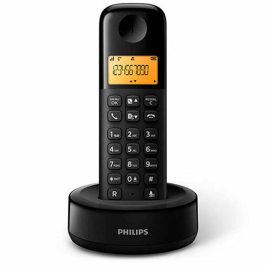 Wireless Phone Philips D1601B/34, Philips, Electronics, Landline telephones and accessories, wireless-phone-philips-d1601b-34, Brand_Philips, category-reference-2609, category-reference-2617, category-reference-2619, category-reference-t-18372, category-reference-t-19653, Condition_NEW, office, Price_20 - 50, telephones & tablets, Teleworking, RiotNook