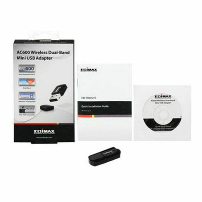 Access point Edimax EW-7811UTC USB 2.0, Edimax, Computing, Network devices, access-point-edimax-ew-7811utc-usb-2-0, Brand_Edimax, category-reference-2609, category-reference-2803, category-reference-2823, category-reference-t-19685, category-reference-t-19914, Condition_NEW, networks/wiring, Price_20 - 50, Teleworking, RiotNook