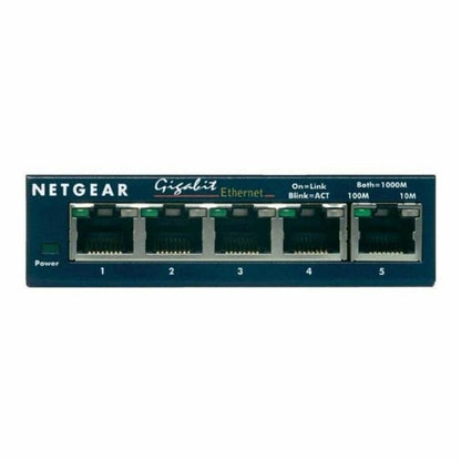 Desktop Switch Netgear GS105GE              5P Gigabit, Netgear, Computing, Network devices, desktop-switch-netgear-gs105ge-5p-gigabit, Brand_Netgear, category-reference-2609, category-reference-2803, category-reference-2827, category-reference-t-19685, category-reference-t-19914, Condition_NEW, networks/wiring, Price_20 - 50, Teleworking, RiotNook