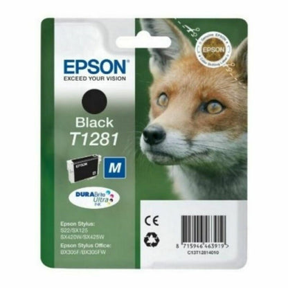 Original Ink Cartridge Epson C13T12814012 Black, Epson, Computing, Printers and accessories, original-ink-cartridge-epson-c13t12814012-black, Brand_Epson, category-reference-2609, category-reference-2642, category-reference-2874, category-reference-t-19685, category-reference-t-19911, category-reference-t-21377, category-reference-t-25688, category-reference-t-29848, Condition_NEW, office, Price_20 - 50, Teleworking, RiotNook