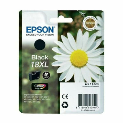 Compatible Ink Cartridge Epson C13T18114022 Black, Epson, Computing, Printers and accessories, compatible-ink-cartridge-epson-c13t18114022-black, Brand_Epson, category-reference-2609, category-reference-2642, category-reference-2874, category-reference-t-19685, category-reference-t-19911, category-reference-t-21377, category-reference-t-25688, Condition_NEW, office, Price_20 - 50, Teleworking, RiotNook