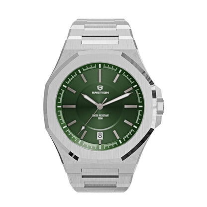 NOMAD - STAINLESS STEEL AUTOMATIC 42MM WATCH, WATERPROOF 10ATM (100m), Nomad, Watches, emerald-nomad-watch-1115585114, category-reference-2994, Watch, Water, RiotNook