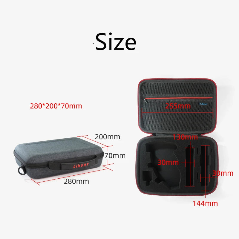 Handheld Stabilizer Case for DJI OM 3/4 Portable Storage EVA, RiotNook, Other, handheld-stabilizer-case-for-dji-om-3-4-portable-storage-eva-74112407, Drones & Accessories, RiotNook