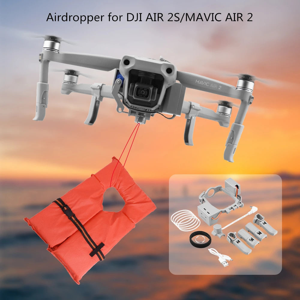 Airdrop System for DJI AIR 2S/MAVIC AIR 2 Drone Wedding Proposal, RiotNook, Other, airdrop-system-for-dji-air-2s-mavic-air-2-drone-wedding-proposal-1690444674, Drones & Accessories, RiotNook
