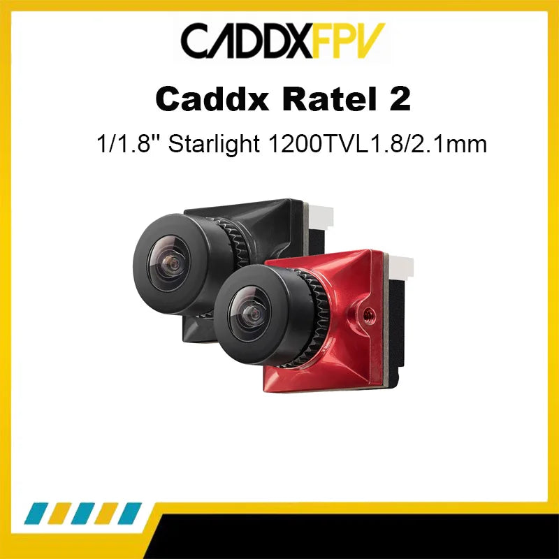 Caddx Ratel 2 1/1.8'' Starlight 1200TVL1.8/2.1mm Lens FOV 165°, RiotNook, Other, caddx-ratel-2-1-1-8-starlight-1200tvl1-8-2-1mm-lens-fov-165-371230179, Drones & Accessories, RiotNook