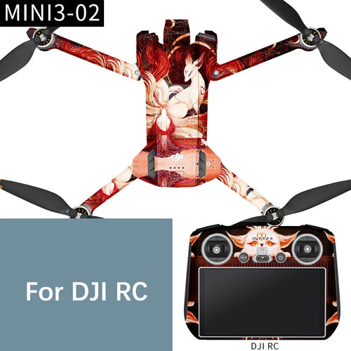 For DJI Mini 3 Drone Body Full Encirclement Stickers RC-N1/RC Remote, RiotNook, Other, for-dji-mini-3-drone-body-full-encirclement-stickers-rc-n1-rc-remote-416507996, Drones & Accessories, RiotNook