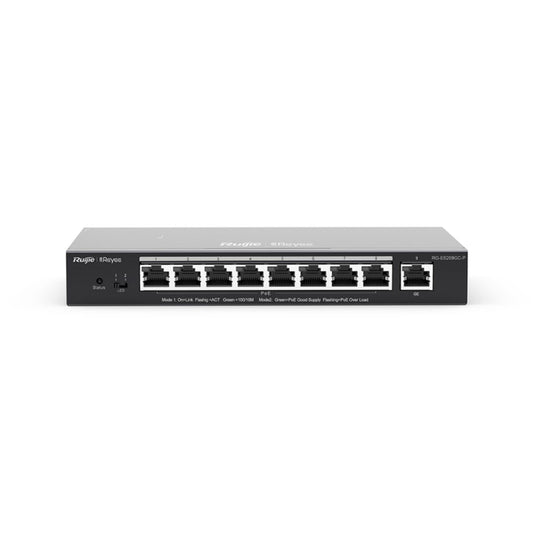 Switch RG-ES209GC-P, N/A, Computing, Network devices, switch-rg-es209gc-p, Brand_N/A, category-reference-2609, category-reference-2803, category-reference-2827, category-reference-t-19685, category-reference-t-19914, category-reference-t-21367, Condition_NEW, networks/wiring, Price_100 - 200, Teleworking, RiotNook