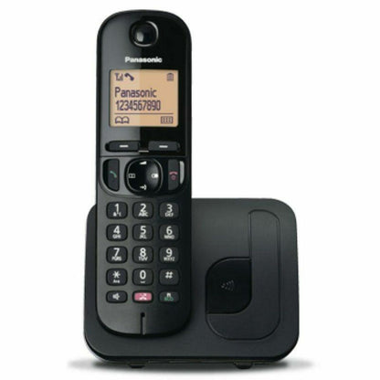 Wireless Phone Panasonic Black 1,6", Panasonic, Electronics, Landline telephones and accessories, wireless-phone-panasonic-black-1-6, Brand_Panasonic, category-reference-2609, category-reference-2617, category-reference-2619, category-reference-t-18372, category-reference-t-19653, Condition_NEW, office, Price_20 - 50, telephones & tablets, Teleworking, RiotNook